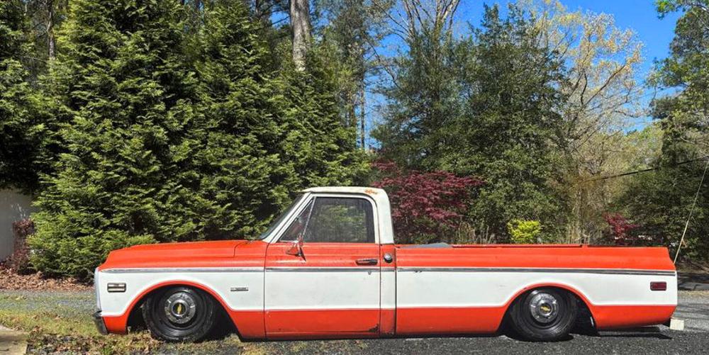 Chevrolet C10 Pickup with U.S. Wheel Rat Rod (Series 68) Extended Sizing